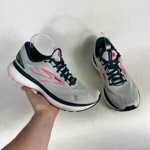 Brooks Glycerin 19 Sneaker Women's 12 Gray Lace Up Running Shoes 1203431B110